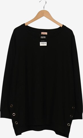 TRIANGLE Sweater 6XL in Schwarz: Vorderseite