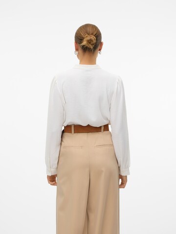 VERO MODA Bluse 'Emma' i hvid