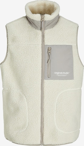 JACK & JONES Vest 'Vesterbro' in White: front