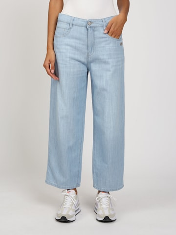 Gang Loosefit Jeans '94CAROL CULOTTE' in Blauw