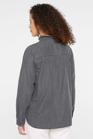 SENSES.THE LABEL Bluse in Grau