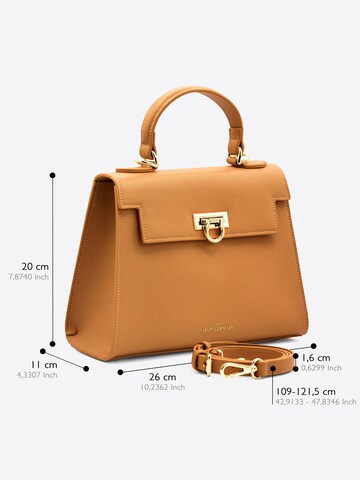 Ateliers Saint Germain Handtasche 'Cannes' in Braun