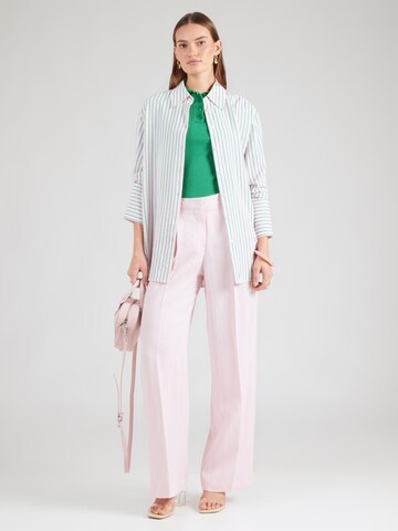 JJXX Loose fit Pleat-Front Pants 'JXEMMA' in Pink