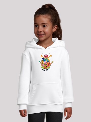 F4NT4STIC Sweater 'Disney Muppets Dr.Teeth And The Electric Mayhem' in White: front
