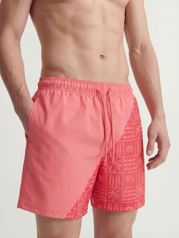 JACK & JONES - Calções de banho 'JPSTMaui' em laranja