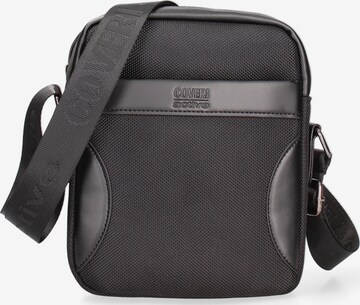 Borsa a tracolla di Coveri Collection in nero: frontale
