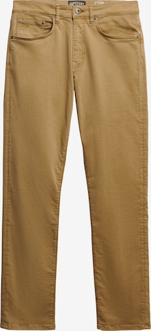 Pantalon Superdry & Co en beige : devant