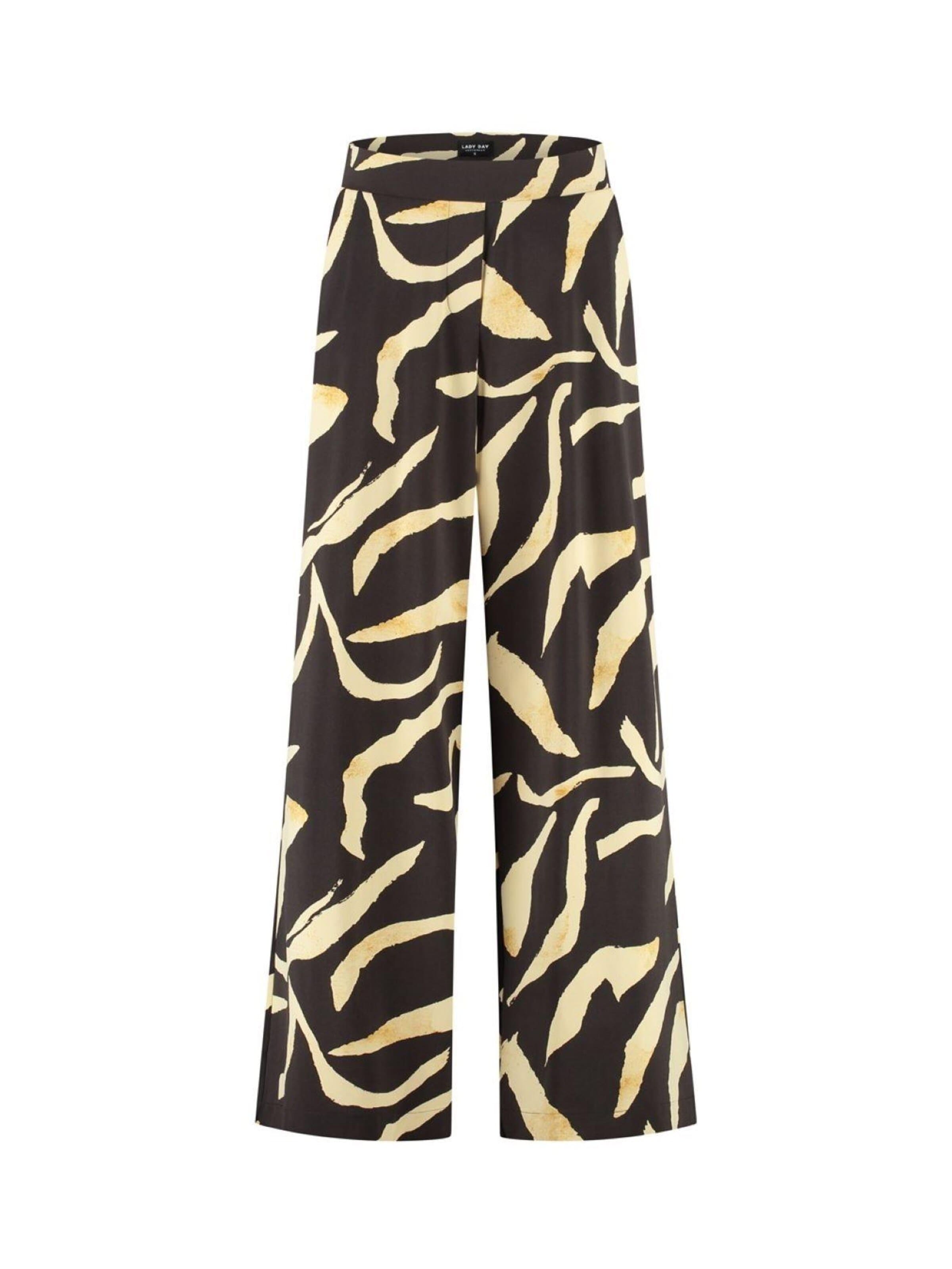 Lady Day Regular Trousers 'Lady Day broek Mille pania' in Brown: front