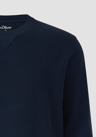 Sweat-shirt s.Oliver en bleu