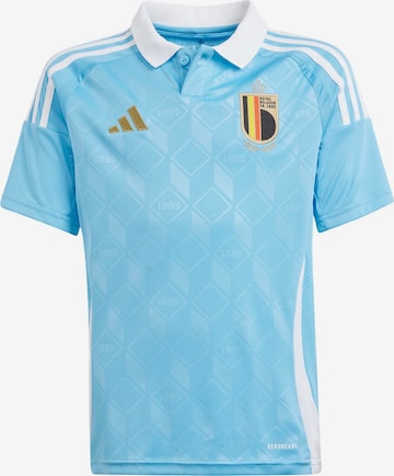 T-Shirt fonctionnel 'Belgium 24 Away' ADIDAS PERFORMANCE en bleu : devant