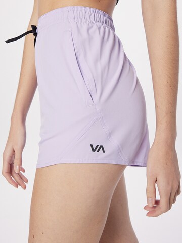RVCA Regular Trousers 'YOGGE' in Purple