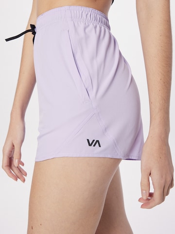 Regular Pantalon 'YOGGE' RVCA en violet