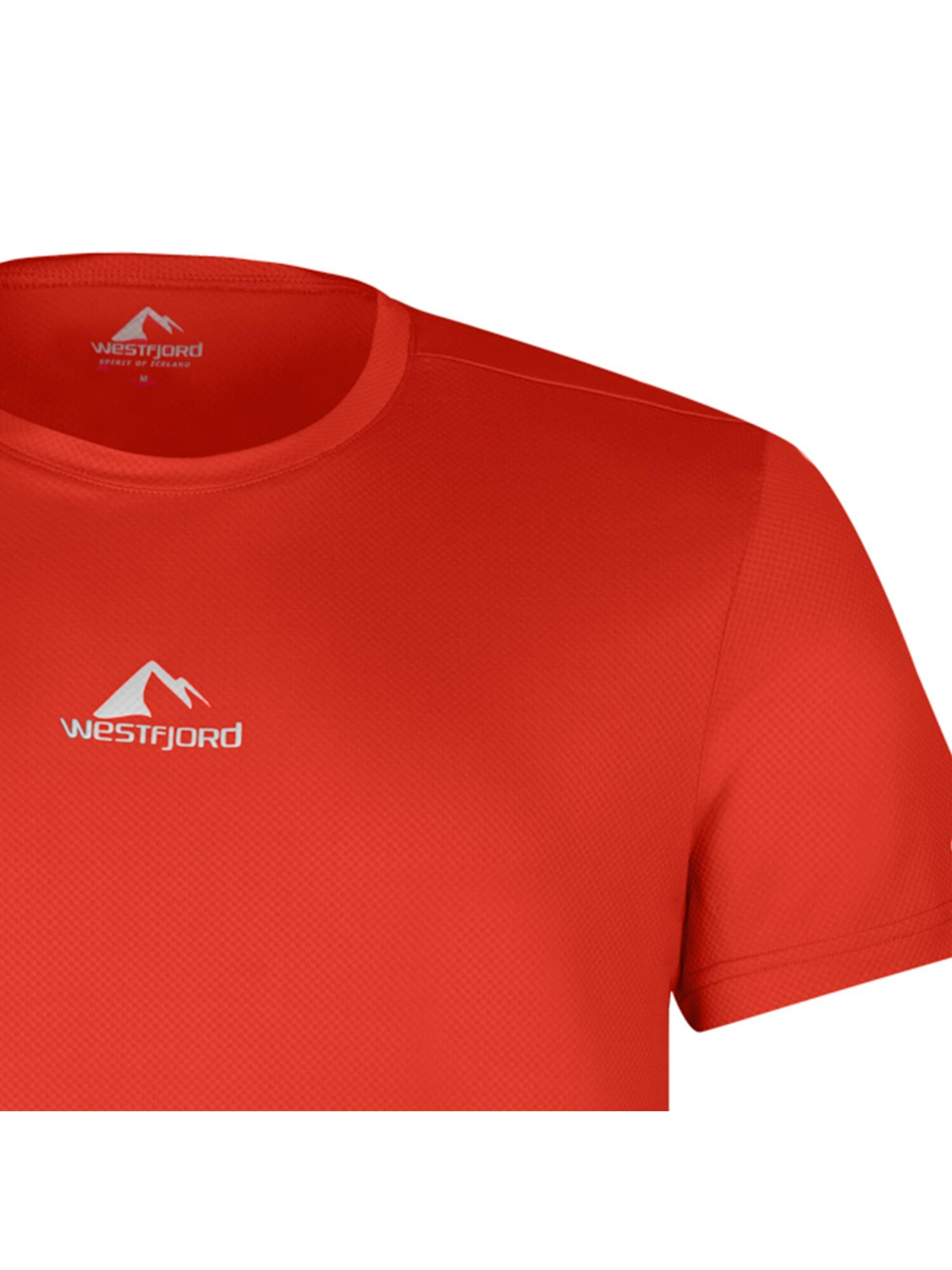 WESTFJORD Performance Shirt in Red