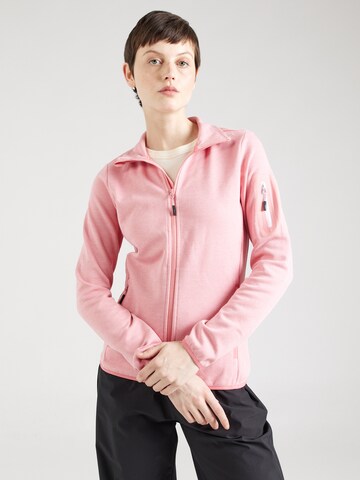 CMP Athletic fleece jacket in Pink: front