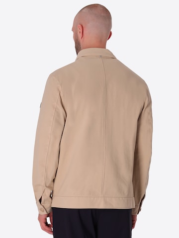 Distretto12 Regular Fit Hemd 'Portland' in Beige