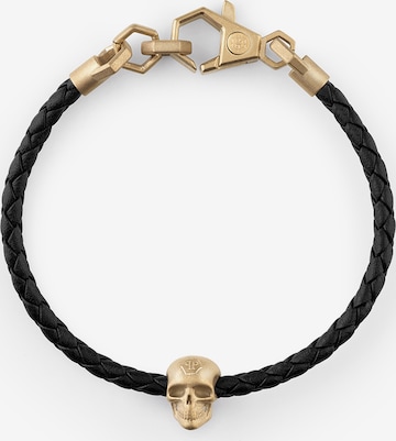 Braccialetto 'Linked' di Philipp Plein Jewellery in oro: frontale