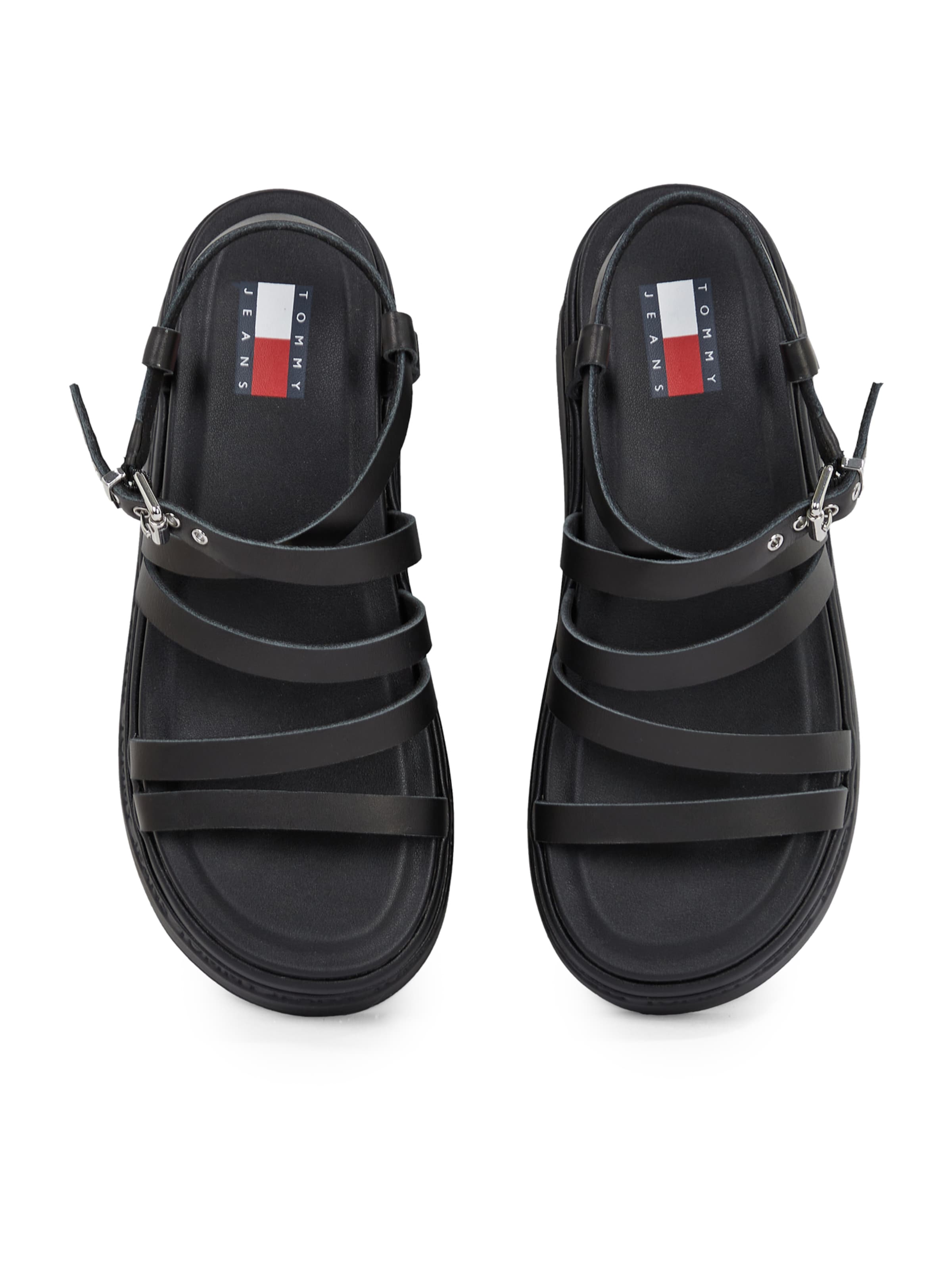 Sandalo con cinturino di Tommy Jeans in nero