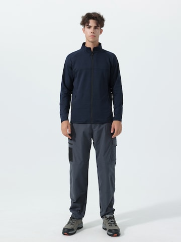 Youthup Athletic Cardigan in Blue