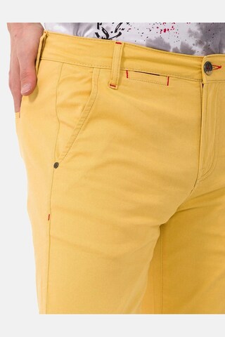 CIPO & BAXX Slim fit Trousers in Yellow