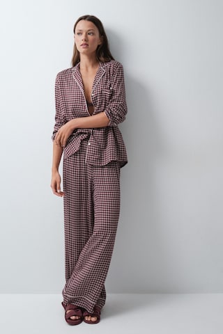 Pyjama Women' Secret en rouge : devant
