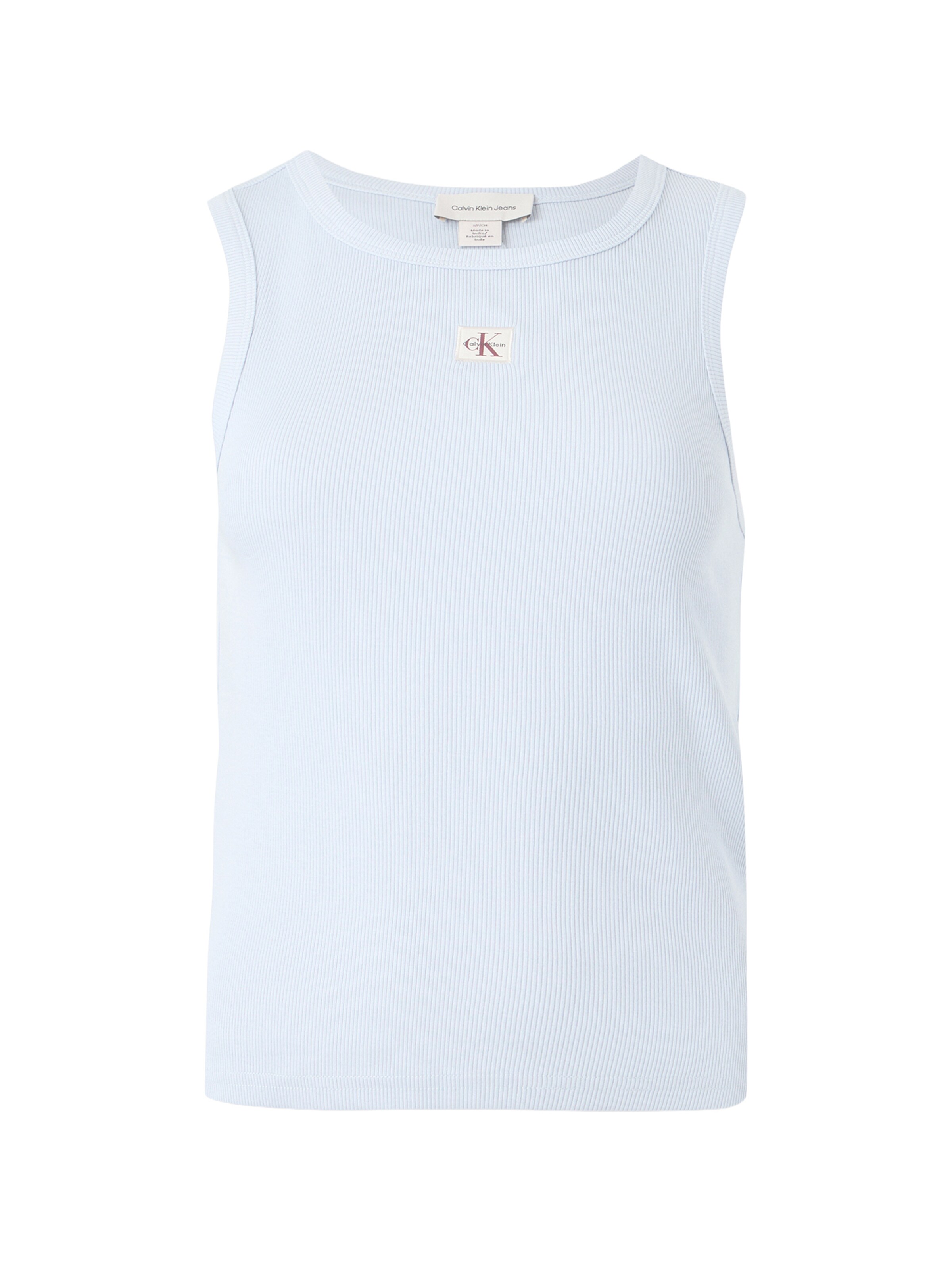 Calvin Klein Jeans Top w kolorze fioletowy: przód