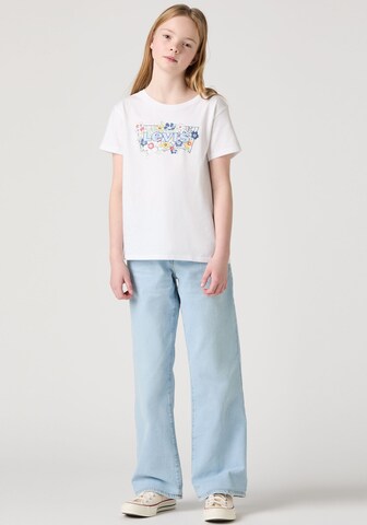 Levi's Kids Wide leg Jeans in Blue: front