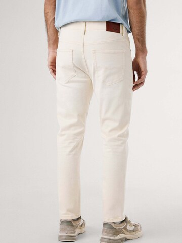 Coupe slim Jean Pepe Jeans en blanc