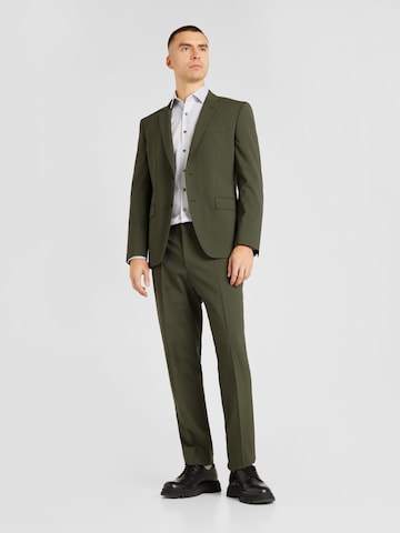 BOSS Black Regular Suit 'H-Huge' in Green