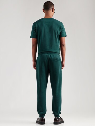 Hackett London Tapered Byxa 'CLASSIC' i grön: baksida