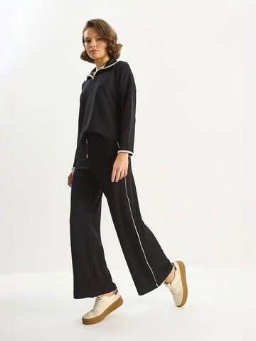 Bianco Lucci - Calças de fato em preto