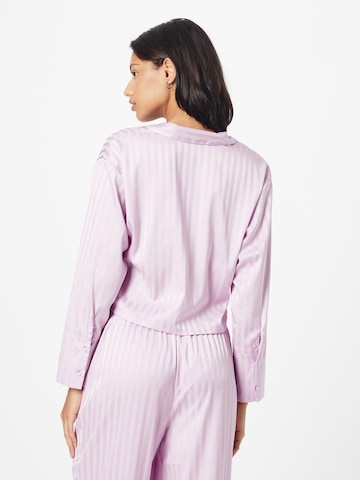 Hunkemöller Pajama Shirt in Purple