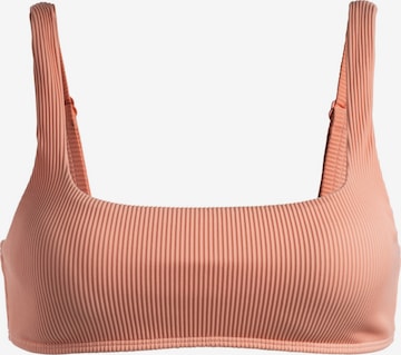 ROXY Bralette Bikini Top 'Love The Glassy' in Orange: front