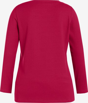 T-shirt Ulla Popken en rouge