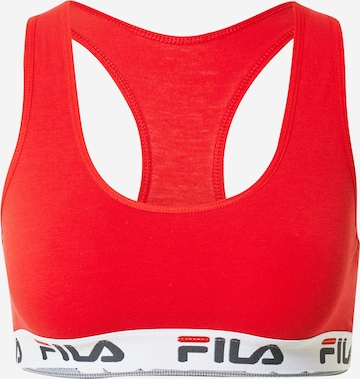 FILA Бюстгальтер в Красный: спереди