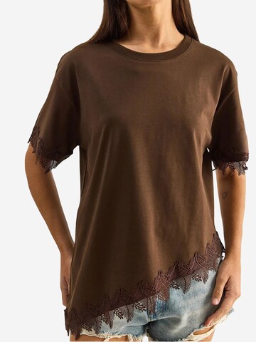 Bianco Lucci Shirt in Brown