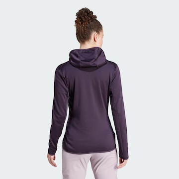 Veste en polaire fonctionnelle 'Xperior' ADIDAS TERREX en violet