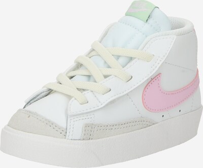 Nike Sportswear Brīvā laika apavi 'Blazer Mid '77', krāsa - debeszils / rožkrāsas / balts, Preces skats