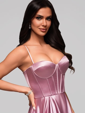Ombre Evening dress in Pink