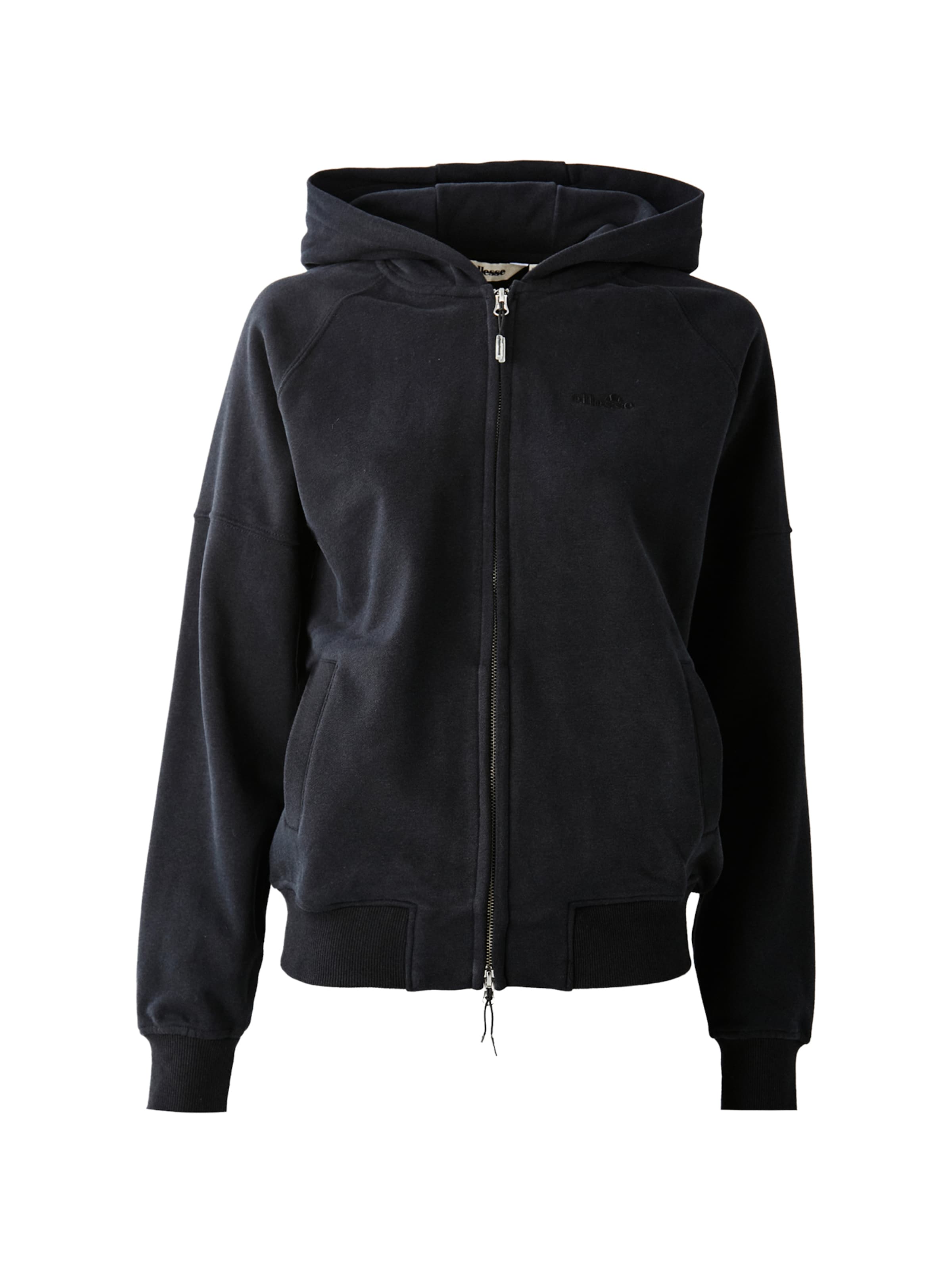 ELLESSE Sweatjacka &#x27;Pianella&#x27; i svart: framsida