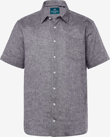 Chemise Boston Park en noir : devant