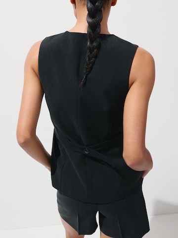 Gilet da completo 'NAPOLI' di MANGO in nero