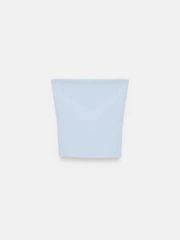 Dilvin - Top em azul: frente