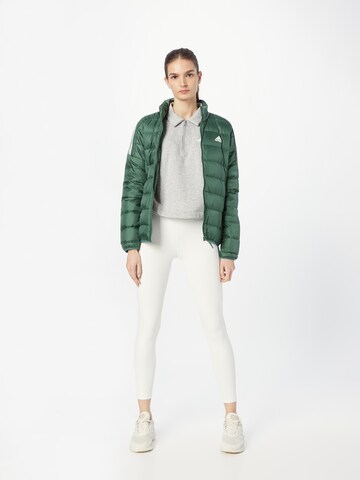 ADIDAS SPORTSWEAR Sportjacke 'Essentials Down' in Grün