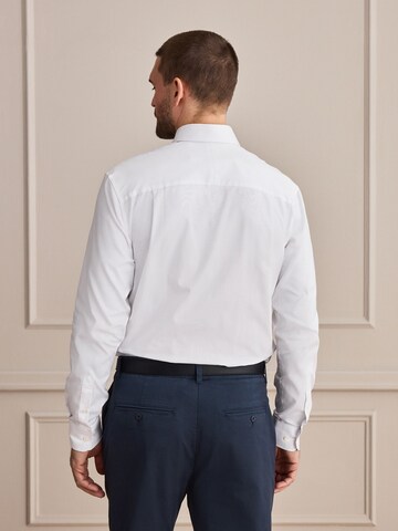Next Slim fit Button Up Shirt in White