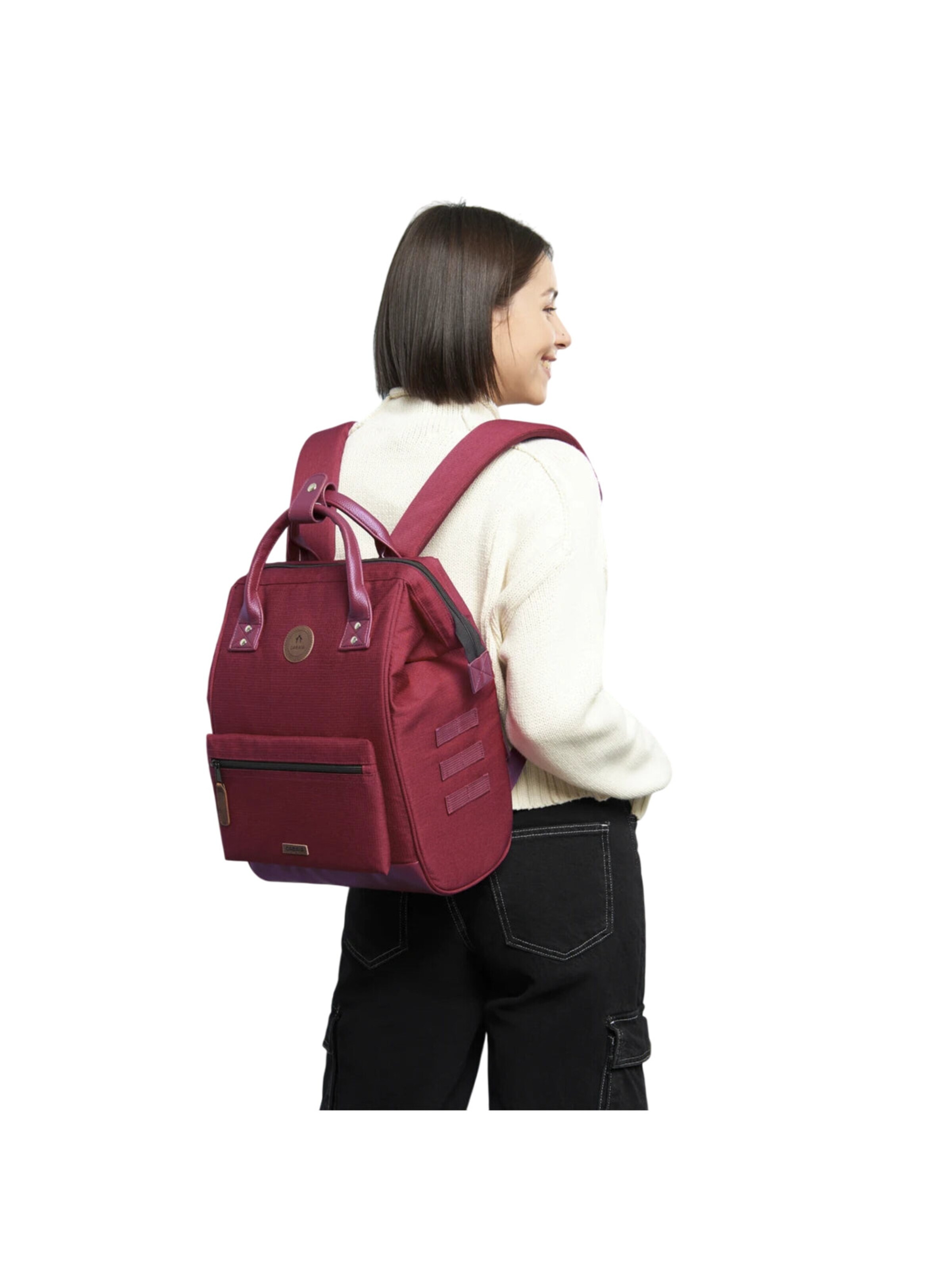 Cabaia Rucksack 'Santiago De Cuba M'‌‌‌‌‌‌‌‌‌ in Rot