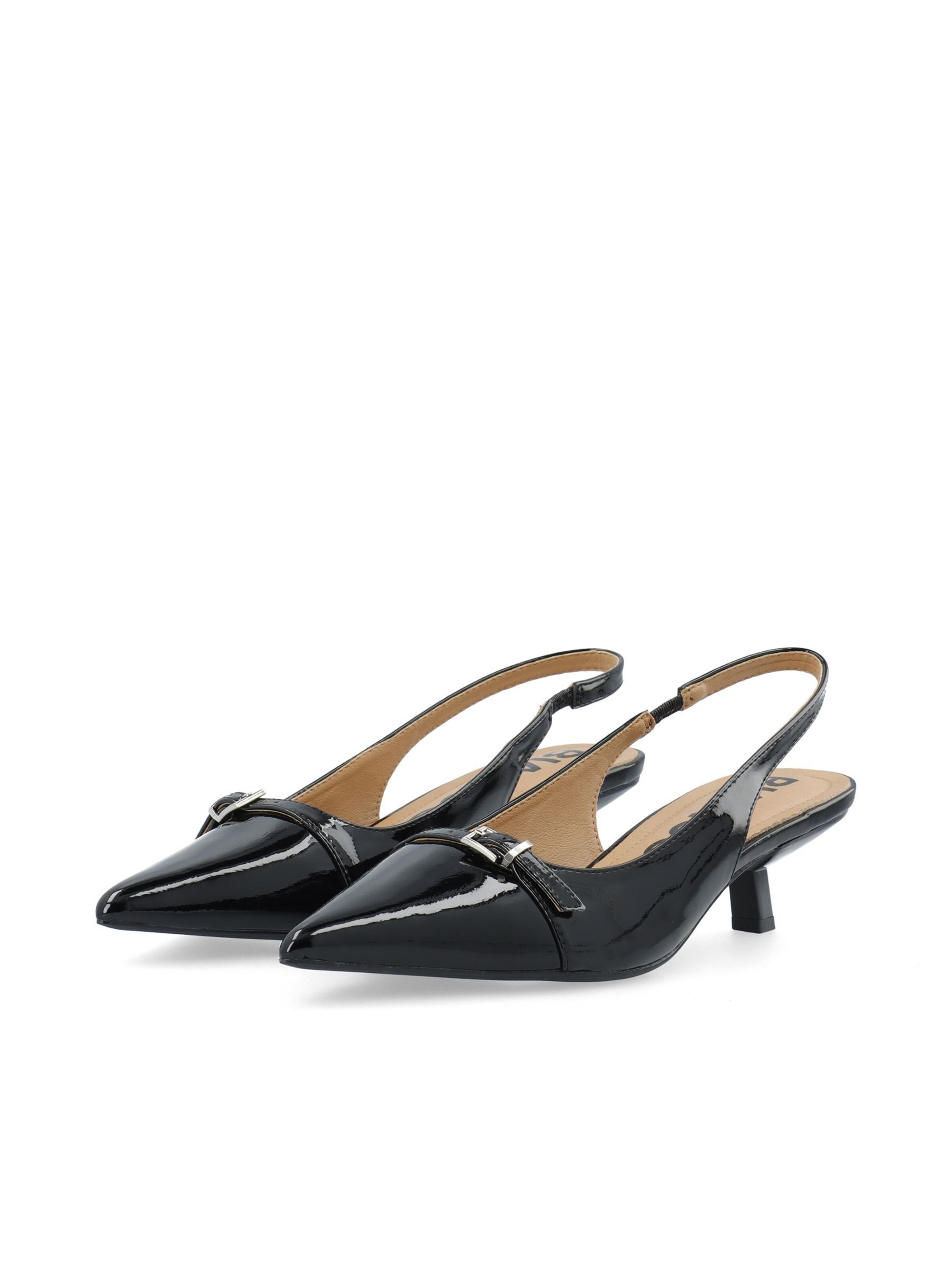 Bianco Slingback pumps 'KRISTIN ' in Black