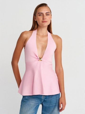 Dilvin Blouse 'Blusen' in Roze: voorkant