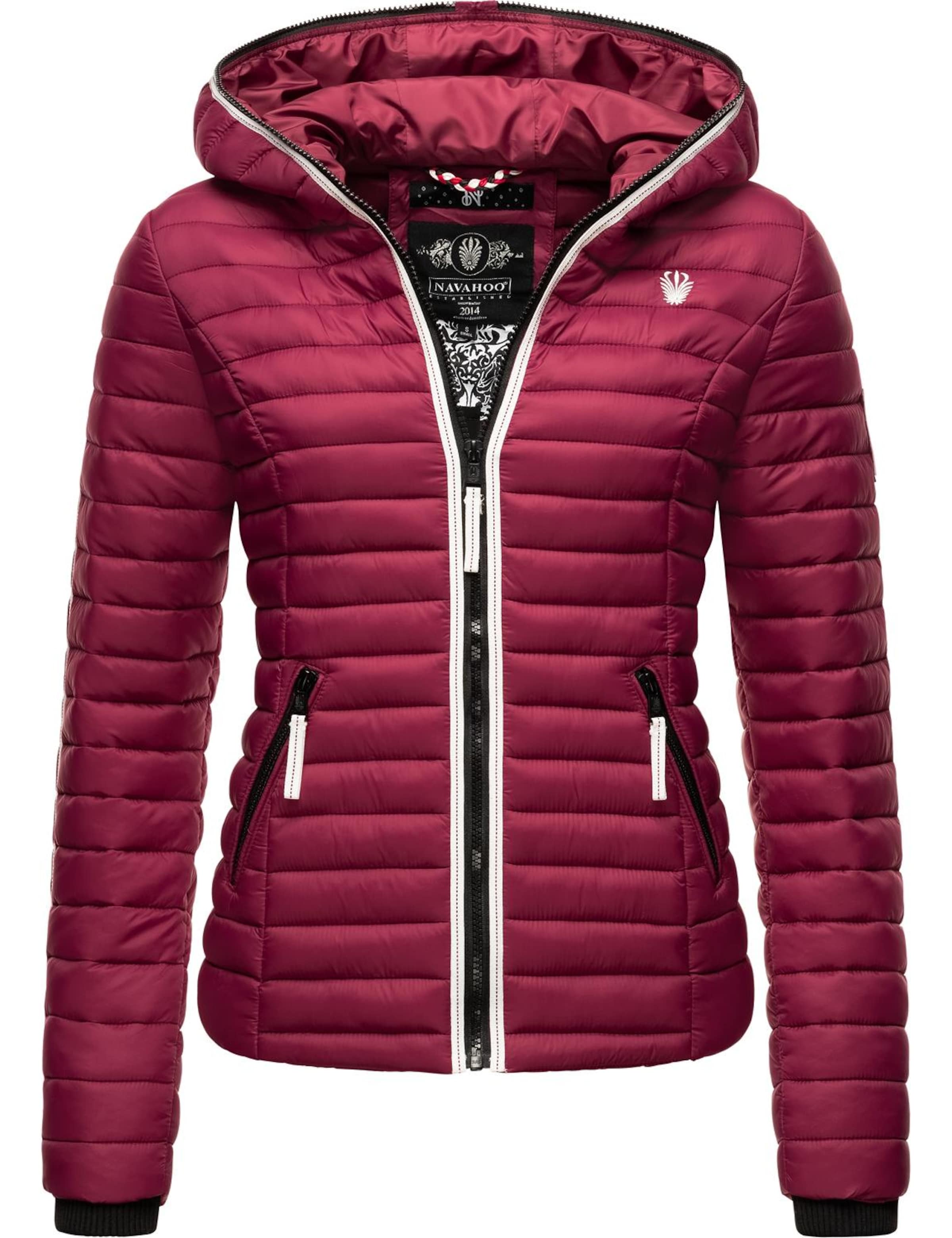 NAVAHOO Jacke 'Kimuk' in Rot: Vorderseite