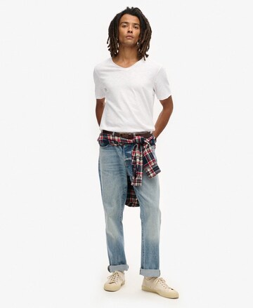 Superdry Tričko – bílá: přední strana