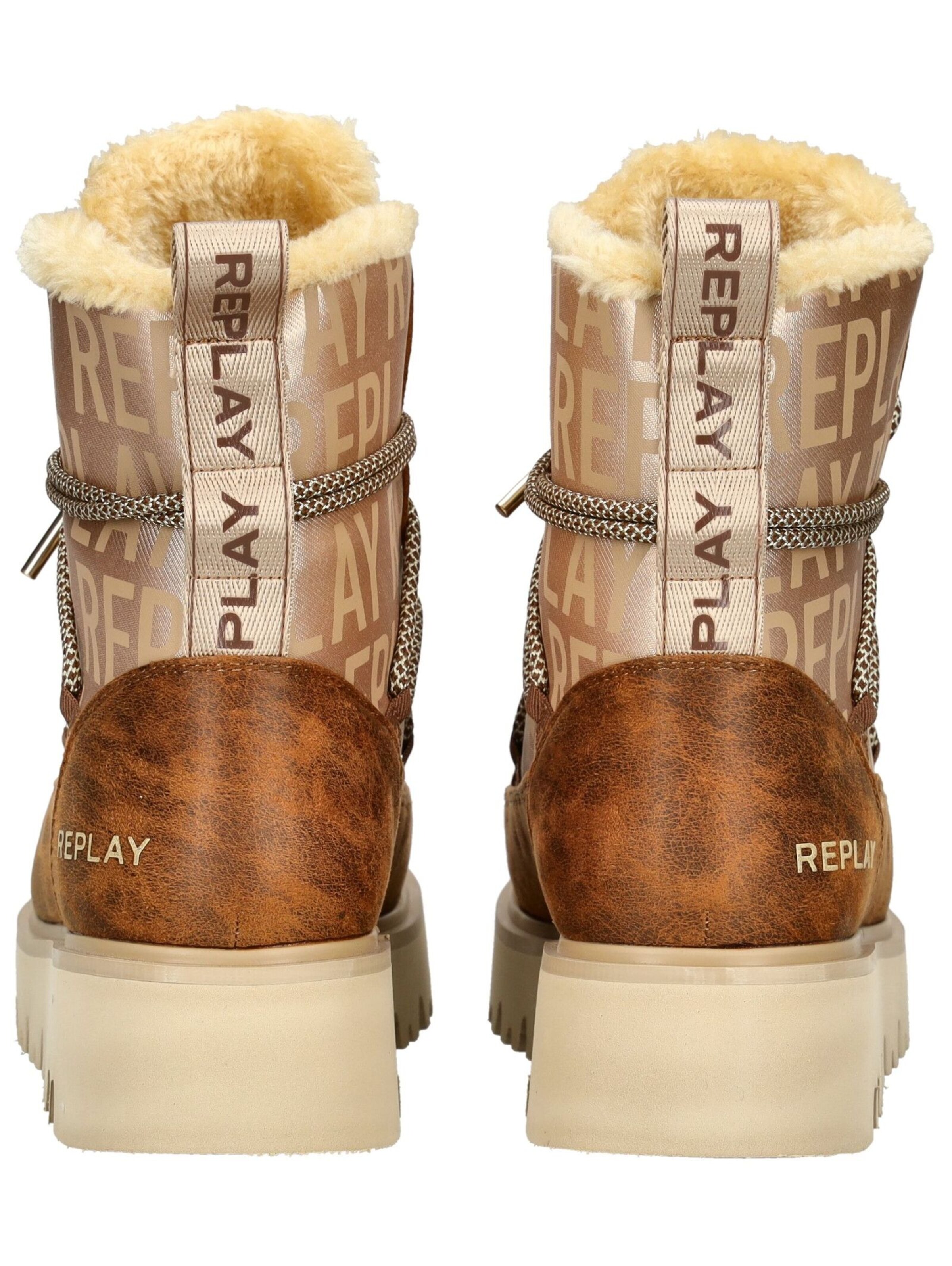 REPLAY Veterlaarsjes in Bruin